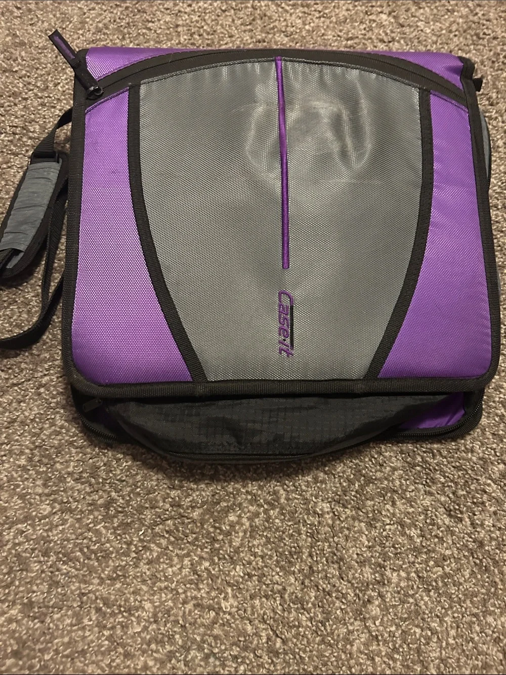 Purple and Gray Trapper Keeper by